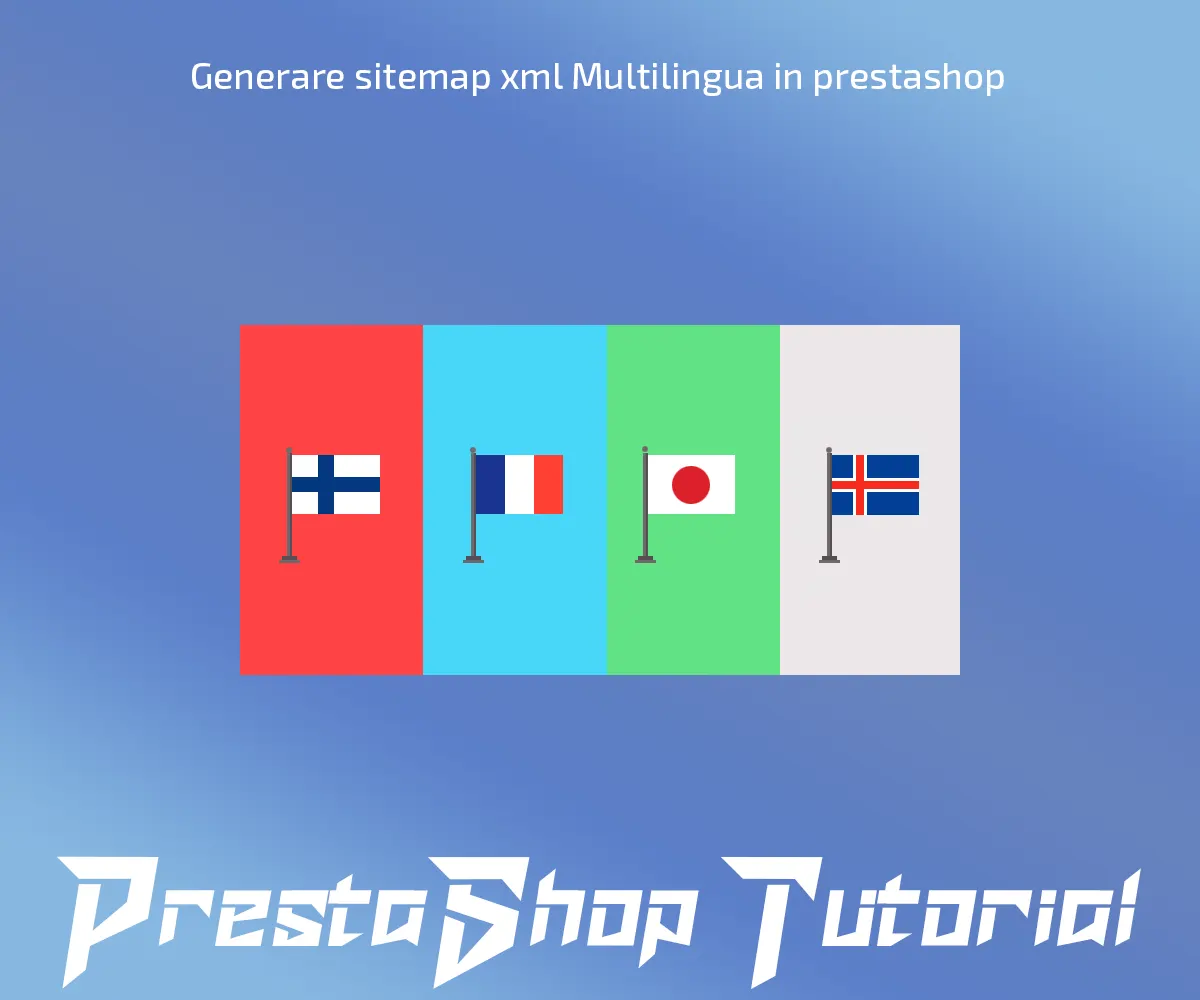 Generare sitemap xml Multilingua in prestashop