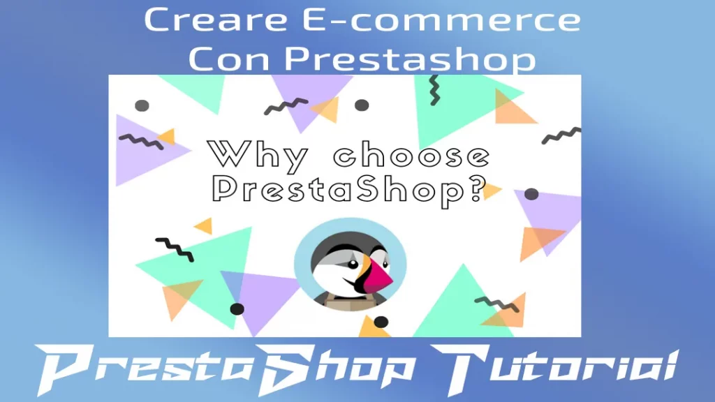 creare e-commerce con prestashop
