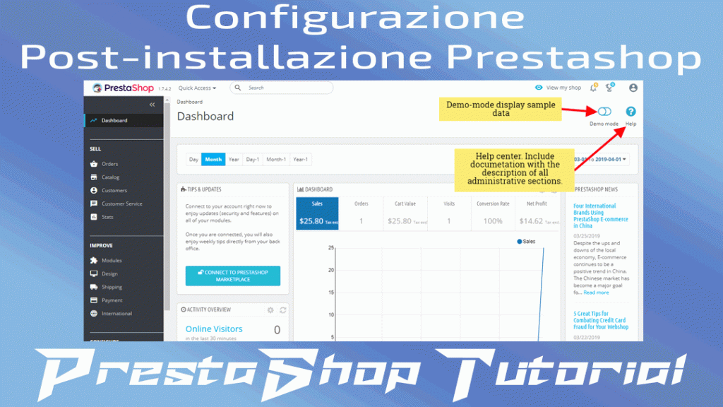 Configurazione Post-installazione Prestashop